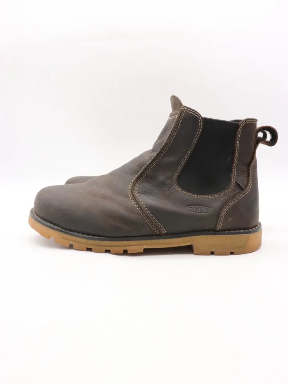 Keen San Jose Romeo Men's  8.5 EE Aluminum Toe  Brown Leather Work Boot